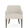 Riverside Furniture 87158 Sariel - Upholstered Host Chair (Set of 2) - Gray