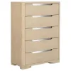 Coaster Fine Furniture 225085 Ladera - 5-Drawer Bedroom Chest Of Drawers - Light Elm
