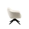 New Classic SAF60-AC-IVY Fleming - Boucle Swivel Lounge Chair - Ivory