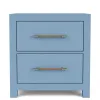 Riverside Furniture 30738 Riverside Furniture 30738 Rosalie - 2 Drawer Nightstand - Blue