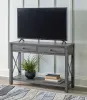 Ashley Furniture T175-4 Freedan - Console Sofa Table - Grayish Brown