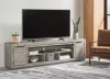 Ashley Furniture W996-78 Naydell - XL TV Stand w/Fireplace Option - Gray