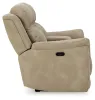 Ashley Furniture 5930218 Ashley Furniture 5930218 Next-Gen Durapella - Power Reclining Loveseat With Console/Headrest - Sand