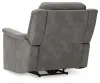 Ashley Furniture 5930113 Next-Gen Durapella - Power Recliner With Adjustablej Headrest - Slate