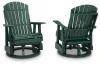 Ashley Furniture PCP115-820 Shell Beach - Swivel Glider Chair - Green