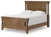 Ashley Furniture PCB824B2 Ashley Furniture PCB824B2 Rowlenstown - Queen Poster Bed - Brown