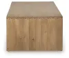 Ashley Furniture T639-1 Ella Grove - Rectangular Cocktail Table - Rich Brown