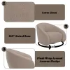 ACME AC03814 ACME AC03814 Zoey - Accent Chair With Swivel - Latte