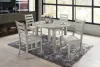 New Classic D1652-12 Pascal - Counter Dining Table - Driftwood