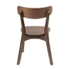 New Classic D501-20 Gabby - Chair (Set of 2) - Walnut