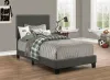 CoasterEveryday 350061T Boyd - Upholstered Twin Panel Bed - Charcoal