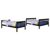 CoasterEveryday 460259 Chapman - Wood Twin Over Full Bunk Bed - Black
