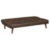 Coaster Fine Furniture 360237 Jenson - Upholstered Tufted Convertible Sofa Bed - Dark Coffee