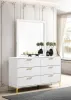 CoasterEveryday 224403M Kendall - 6-Drawer Dresser With Mirror - White