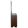 CoasterEssence 200713M Jessica - 6-Drawer Dresser With Mirror - Cappuccino