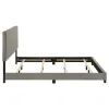 Coaster Fine Furniture 300851KW Dorian - Fabric Upholstered California King Panel Bed - Taupe