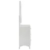 Coaster Fine Furniture 215793M Cassia - 6-Drawer Dresser Cabinet With Mirror - White High Gloss