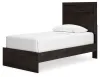 Ashley Furniture B2589B11 Belachime - Twin Panel Bed - Black