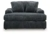 Ashley Furniture 9810515 Ashley Furniture 9810515 Midnight-Madness - Oversized Chaise - Gunmetal