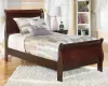 Ashley Furniture B376/31/36/53/83 Ashley Furniture B376/31/36/53/83 Alisdair - 4 Pc. - Dresser, Mirror, Twin Sleigh Bed - Dark Brown