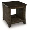 Ashley Furniture PCP760-702 Ashley Furniture PCP760-702 Monterey Point - Square End Table - Dark Brown