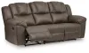 Ashley Furniture PC6450688 Lowilla - Reclining Sofa - Driftwood