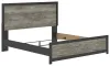 Ashley Furniture PCB1118B7 Ashley Furniture PCB1118B7 Broachmyn - King Panel Bed - Black / Gray