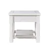 New Classic T3883-20 New Classic T3883-20 Dorsey - 1 Drawer End Table -White