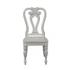 Liberty Furniture 244-DR-O7RLS Liberty Furniture 244-DR-O7RLS Magnolia Manor - 7 Piece Rectangular Table Set - Antique White / Dark Brown