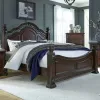 Liberty Furniture 737-BR-QPS Messina Estates - Queen Poster Bed - Cognac