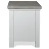Riverside Furniture 37212 Cora - Chairside Table - Cloud / Fog
