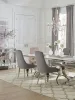 CoasterElevations 108812 Antoine - Velvet Upholstered Dining Side Chair (Set of 2) - Gray