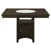 CoasterEveryday 100438 Gabriel - Counter Height Dining Table - Cappuccino