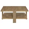 Coaster Fine Furniture 707718 Dawn - Square Engineered Wood Coffee Table - Mango Brown