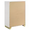 Coaster Fine Furniture 224775 Caraway - 4-Drawer Bedroom Chest - White