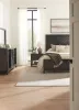 Samuel Lawrence Furniture S964-010 Lenox - 6-Drawer Sliding Door Dresser With Storage - Black