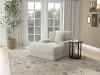 Jackson Furniture Industries 344519-2062/11-2063/11 Cozy - Chaise With USB - Pearl
