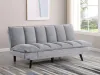Coaster Fine Furniture 360018 Laredo - Upholstered Tufted Convertible Sofa Bed - Gray