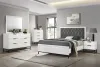 Coaster Fine Furniture 224861KW-S5 Sonora - 5 Piece California King Bedroom Set - White
