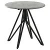 Coaster Fine Furniture 736178-S2 Hadi - 2 Piece Round Smarttop Coffee And End Table Set - Cement