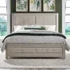 Liberty Furniture 522-BR-QPB Liberty Furniture 522-BR-QPB Modern Play - Queen Panel Bed - Natural White