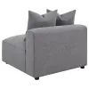 CoasterElevations 551594 Jennifer - Upholstered Armless Chair - Gray