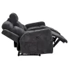 Coaster Fine Furniture 610154P Kennett - Chenille Upholstered Power Reclining Sofa - Dark Gray