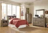 Ashley Furniture B446-63 Ashley Furniture B446-63 Trinell - Twin Bookcase Headboard - Brown