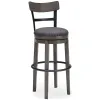 Ashley Furniture D388-230 Caitbrook - Tall UPH Swivel Barstool - Gray