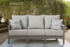 Ashley Furniture P802-838 Visola - Sofa with Cushion - Gray