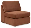 Ashley Furniture 92102S32 Ashley Furniture 92102S32 Modmax - 7-Piece Sectional With Storage Console And Raf Corner Chair - Spice
