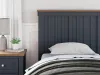Ashley Furniture B414-53 Landocken - Twin Panel Headboard - Brown / Blue