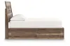 Ashley Furniture PCB3367B28 Ashley Furniture PCB3367B28 Chirason - Full Panel Bed With Storage - Brown