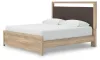 Ashley Furniture PCB1360B16 Kinlanni - King Upholstered Platform Bed - Tan